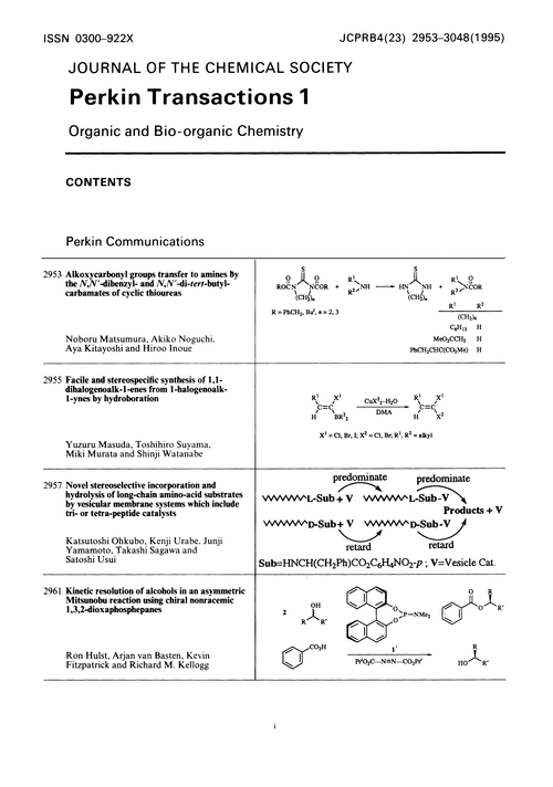 Contents pages