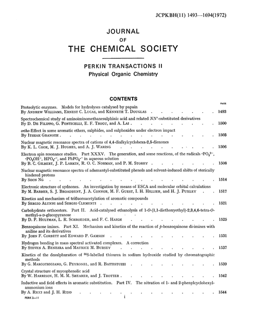 Contents pages