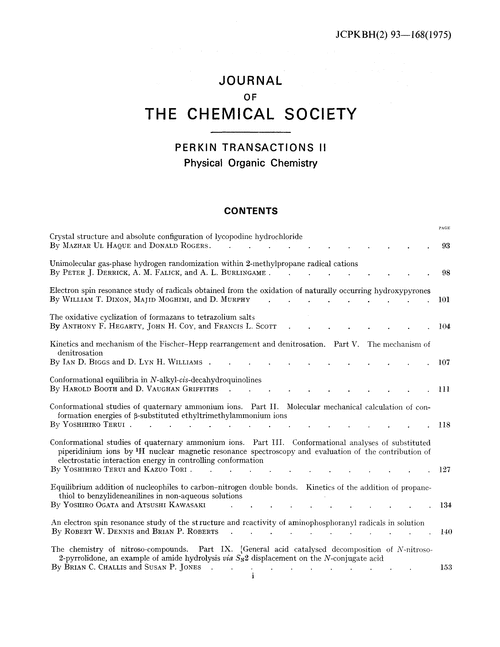 Contents pages