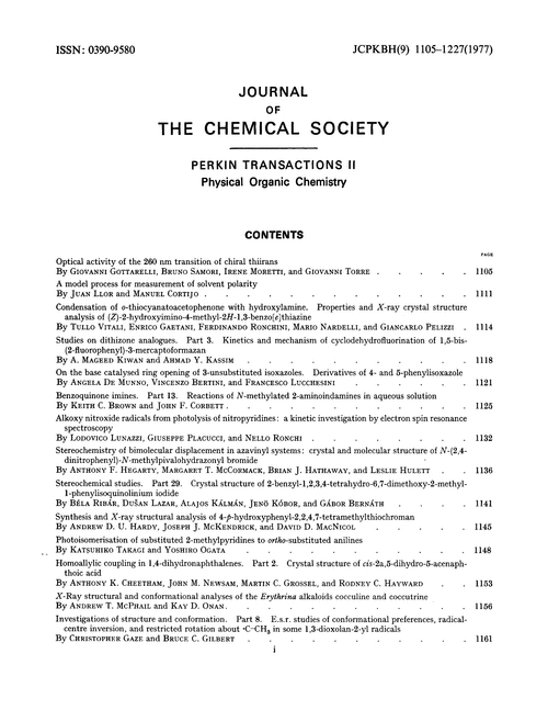 Contents pages