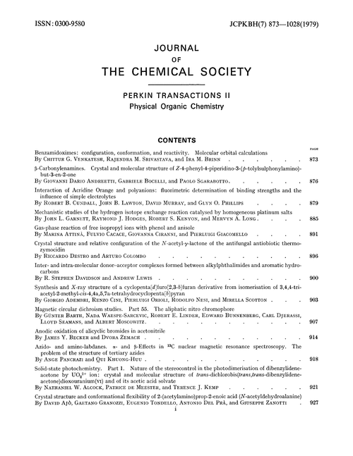 Contents pages