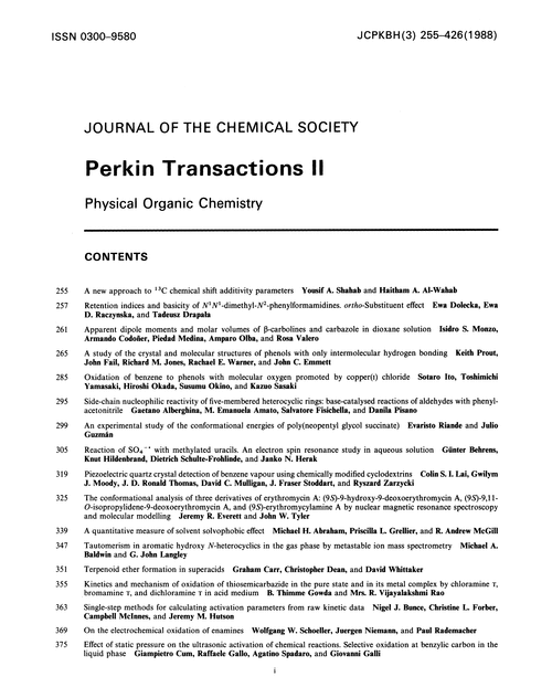 Contents pages