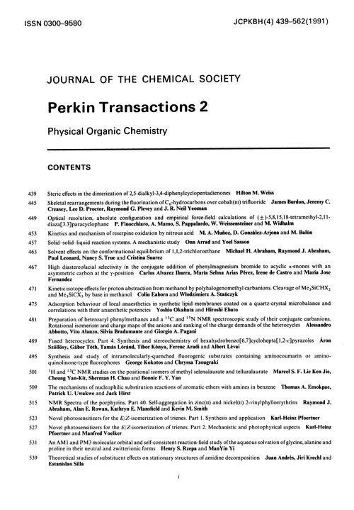 Contents pages