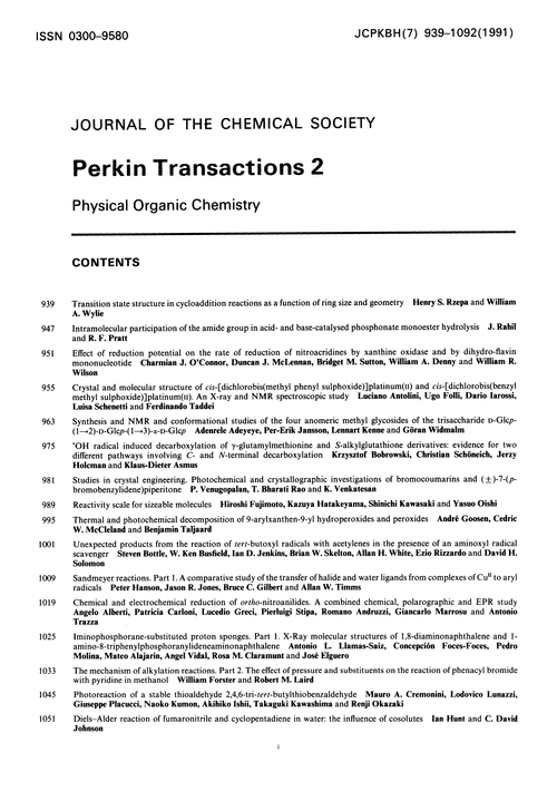 Contents pages