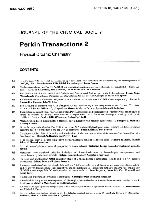 Contents pages