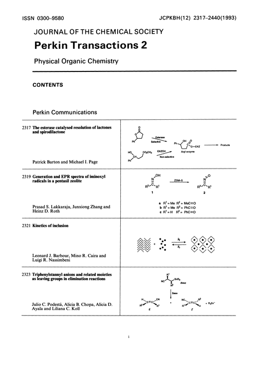 Contents pages