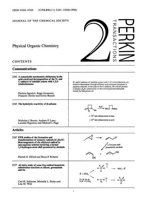 Contents pages