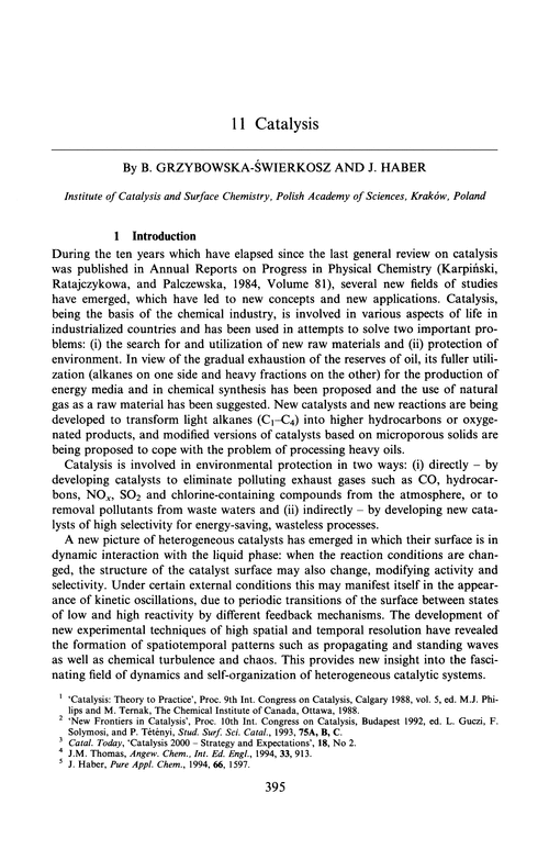 Chapter 11. Catalysis