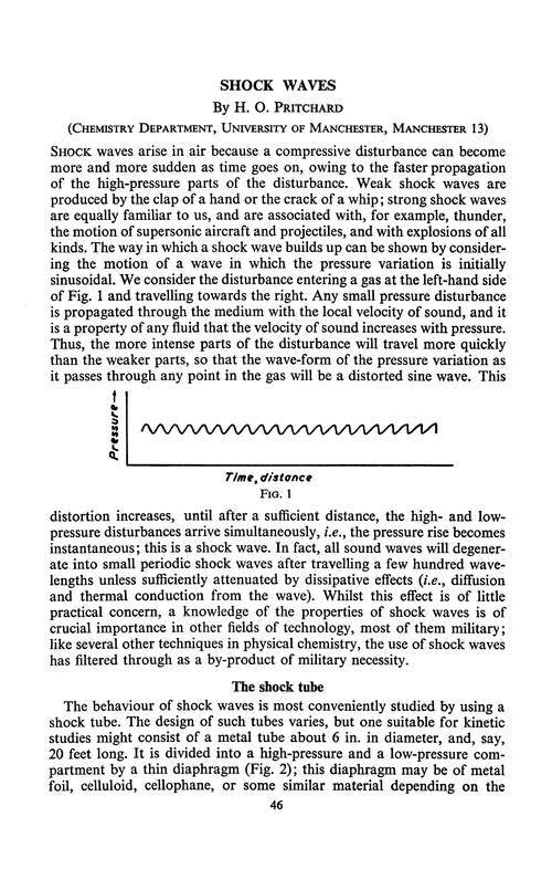 Shock waves