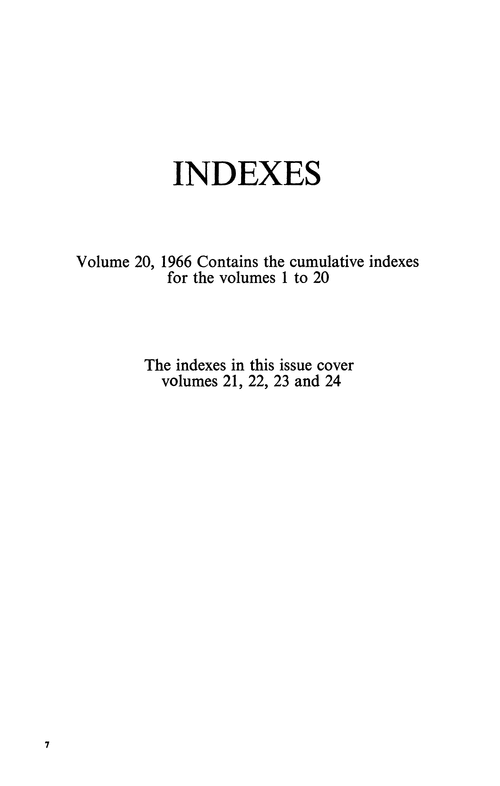 Indexs