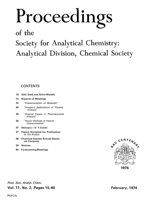 Contents pages