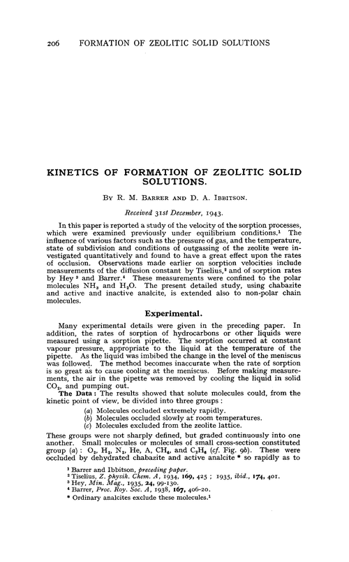 Kinetics of formation of zeolitic solid solutions