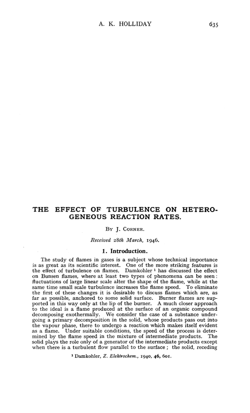 The effect of turbulence on heterogeneous reaction rates