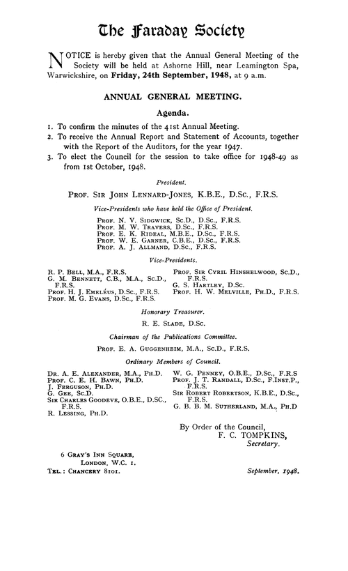 Annual General Meeting