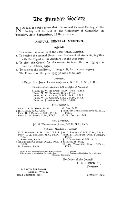 Annual General Meeting