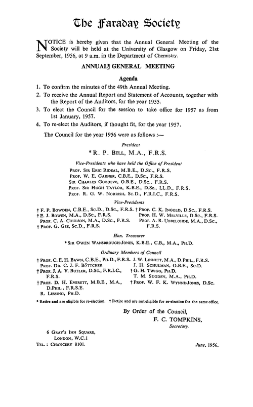 The Faraday Society