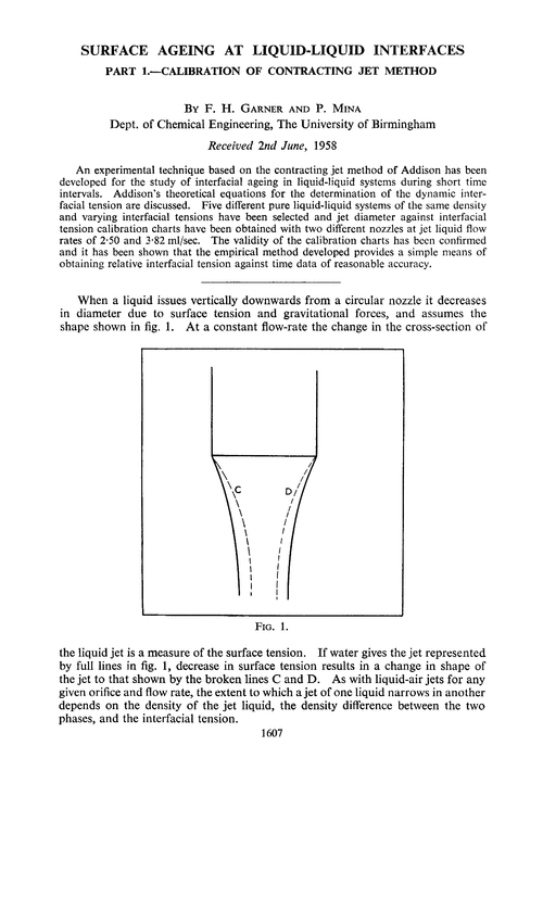 Surface ageing at liquid-liquid interfaces