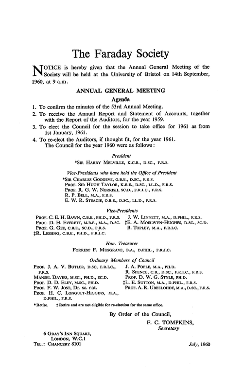 Annual General Meeting