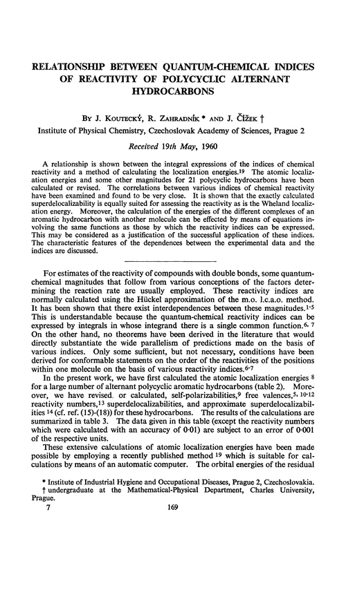 Relationship between quantum-chemical indices of reactivity of polycyclic alternant hydrocarbons