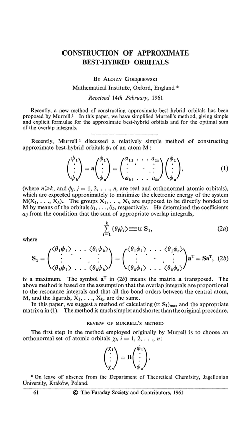 Construction of approximate best-hybrid orbitals