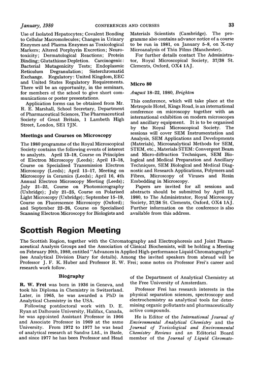 Scottish region meeting