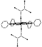 Graphical abstract: Structure, optical and magnetic behaviour of meso-tetraphenylporphyrinatoiron(III) tetracyanoethenide, [FeIII(TPP)]+[TCNE]˙− [ ]