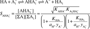 Graphical abstract: The concept of the real stability constant for complexes formed through hydrogen bonding