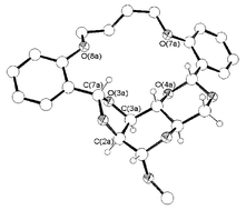 Graphical abstract: The formation of a cyclic diacetal of methyl α-D-mannopyranoside with a 16-membered macrocyclic loop