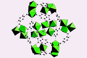 Graphical abstract: [VIII(H2O)]3O(O2CC6H4CO2)3·(Cl, 9H2O) (MIL-59): a rare example of vanadocarboxylate with a magnetically frustrated three-dimensional hybrid framework