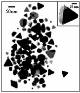 Graphical abstract: Preparation of polychrome silver nanoparticles in different solvents
