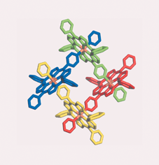 Graphical abstract: Unique 2D metalloporphyrin networks constructed from iron(ii) and meso-tetra(4-pyridyl)porphyrin