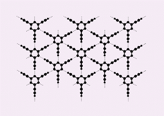 Graphical abstract: Supramolecular graphyne: a C(sp)-H⋯N hydrogen-bonded unique network structure of 2,4,6-triethynyl-1,3,5-triazine