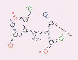 Graphical abstract: Synthesis of dendrimers with multifunctional periphery using an ABB′ monomer
