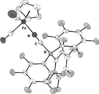 Graphical abstract: Synthesis and study of new binuclear compounds containing bridging (μ-CN)B(C6F5)3 and (μ-NC)B(C6F5)3 systems