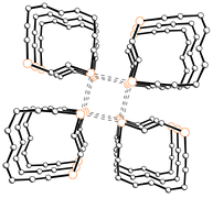 Graphical abstract: Syntheses and solid state structures of cyclic diynes with two chalcogen centres – a competition between weak interactions