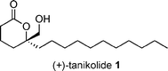 Graphical abstract: Total synthesis of (+)-tanikolide via oxidative lactonization