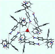 Graphical abstract: Host–guest and network structures of some tetraphenylmethane derivatives