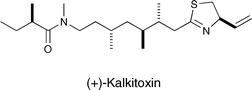 Graphical abstract: Total synthesis and biological evaluation of (+)-kalkitoxin, a cytotoxic metabolite of the cyanobacterium Lyngbya majuscula