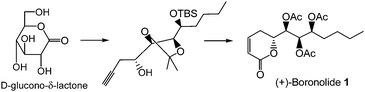 Graphical abstract: Stereoselective synthesis of (+)-boronolide and its 8-epimer