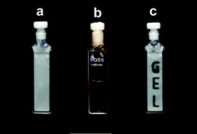 Graphical abstract: A photo-responsive organogel