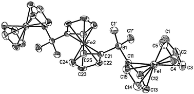 Graphical abstract: Electronic interactions in oligoferrocenes with cationic, neutral and anionic four-coordinate boron bridges