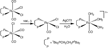 Graphical abstract: Mononuclear and dinuclear complexes with a [Ru(tBu2PCH2CH2PtBu2)(CO)] core