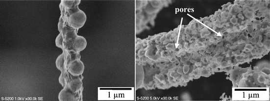 Graphical abstract: Porous and nonporous Ag nanostructures fabricated using cellulose fiber as a template