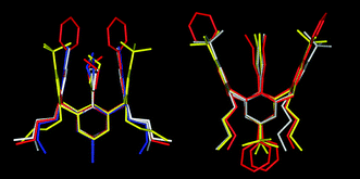 Graphical abstract: Two structural types of 1,3-alternate tetrapropoxycalix[4]arene derivatives in the solid state