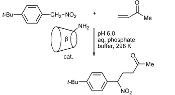 Graphical abstract: Aminocyclodextrins to facilitate the deprotonation of 4-tert-butyl-α-nitrotoluene