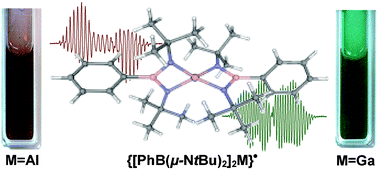 Graphical abstract: Stable spirocyclic neutral radicals: aluminium and gallium boraamidinates