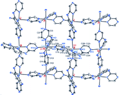 Graphical abstract: One-, two- and three-dimensional Cu(ii) complexes built via new oligopyrazinediamine ligands: from antiferromagnetic to ferromagnetic coupling