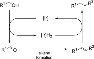 Graphical abstract: Borrowing hydrogen: iridium-catalysed reactions for the formation of C–C bonds from alcohols