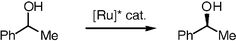 Graphical abstract: A novel ruthenium catalysed deracemisation of alcohols