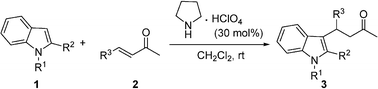 Graphical abstract: Organocatalytic C3-selective Friedel–Crafts alkylations of indoles with α,β-unsaturated ketones